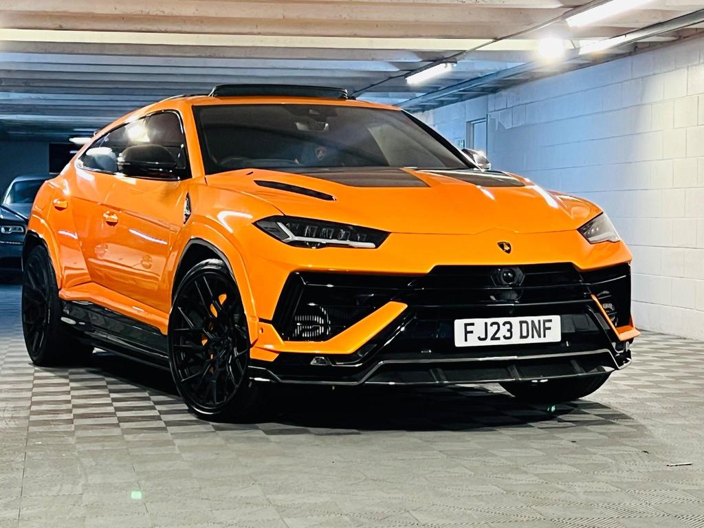 2023 Lamborghini Urus S Orange Super SUV 4.0L V8 BiTurbo 4WD (Black-Orange Interior) - Malaysia Lamborghini Car for Sale Promotion [DIRECT IMPORT]