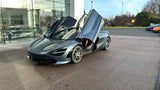 2023 McLaren 720S Grey Coupe Sports Car with Butterly Doors and 2-Seats 4.0T Twin-Turbo V8 SSG (Black Interior) - Malaysia McLaren Car Price for Sale Promotion [DIRECT IMPORT]