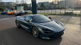 2023 McLaren 720S Grey Coupe Sports Car with Butterly Doors and 2-Seats 4.0T Twin-Turbo V8 SSG (Black Interior) - Malaysia McLaren Car Price for Sale Promotion [DIRECT IMPORT]
