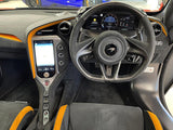 2023 McLaren 750S - Orange Coupe Sports Car with Butterly Doors and 2-Seats 4.0T Twin-Turbo V8 SSG (Black-Orange Interior) - Malaysia McLaren Car Price for Sale Promotion [DIRECT IMPORT]