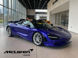 2023 McLaren 750S Spider - Blue Convertible Coupe Sports Car with Butterly Doors and 2-Seats 4.0T Twin-Turbo V8 SSG (Black Interior) - Malaysia McLaren Car Price for Sale Promotion [DIRECT IMPORT]