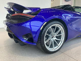 2023 McLaren 750S Spider - Blue Convertible Coupe Sports Car with Butterly Doors and 2-Seats 4.0T Twin-Turbo V8 SSG (Black Interior) - Malaysia McLaren Car Price for Sale Promotion [DIRECT IMPORT]