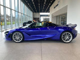 2023 McLaren 750S Spider - Blue Convertible Coupe Sports Car with Butterly Doors and 2-Seats 4.0T Twin-Turbo V8 SSG (Black Interior) - Malaysia McLaren Car Price for Sale Promotion [DIRECT IMPORT]