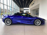 2023 McLaren 750S Spider - Blue Convertible Coupe Sports Car with Butterly Doors and 2-Seats 4.0T Twin-Turbo V8 SSG (Black Interior) - Malaysia McLaren Car Price for Sale Promotion [DIRECT IMPORT]