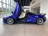 2023 McLaren 750S Spider - Blue Convertible Coupe Sports Car with Butterly Doors and 2-Seats 4.0T Twin-Turbo V8 SSG (Black Interior) - Malaysia McLaren Car Price for Sale Promotion [DIRECT IMPORT]