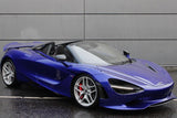 2023 McLaren 750S Spider - Blue Convertible Coupe Sports Car with Butterly Doors and 2-Seats 4.0T Twin-Turbo V8 SSG (Black-Orange Interior) - Malaysia McLaren Car Price for Sale Promotion [DIRECT IMPORT]