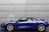 2023 McLaren 750S Spider - Blue Convertible Coupe Sports Car with Butterly Doors and 2-Seats 4.0T Twin-Turbo V8 SSG (Black-Orange Interior) - Malaysia McLaren Car Price for Sale Promotion [DIRECT IMPORT]