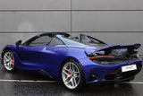 2023 McLaren 750S Spider - Blue Convertible Coupe Sports Car with Butterly Doors and 2-Seats 4.0T Twin-Turbo V8 SSG (Black-Orange Interior) - Malaysia McLaren Car Price for Sale Promotion [DIRECT IMPORT]