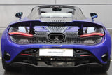 2023 McLaren 750S Spider - Blue Convertible Coupe Sports Car with Butterly Doors and 2-Seats 4.0T Twin-Turbo V8 SSG (Black-Orange Interior) - Malaysia McLaren Car Price for Sale Promotion [DIRECT IMPORT]