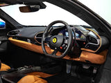 2024 Ferrari 296 GTB Blue Coupe Plug-in Hybrid Sports Car with 2 Seats 3.0T V6 F1 DCT (Brown Interior)- Malaysia Ferrari Car for Sale Promotion [DIRECT IMPORT]