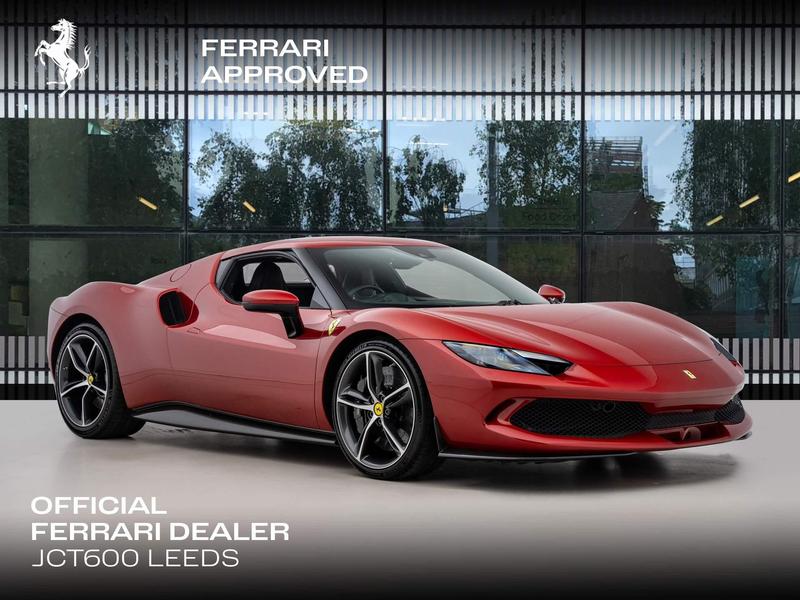 2024 Ferrari 296 GTB Red Coupe Plug-in Hybrid Sports Car with 2 Seats 3.0T V6 F1 DCT (Black Interior)- Malaysia Ferrari Car for Sale Promotion [DIRECT IMPORT]