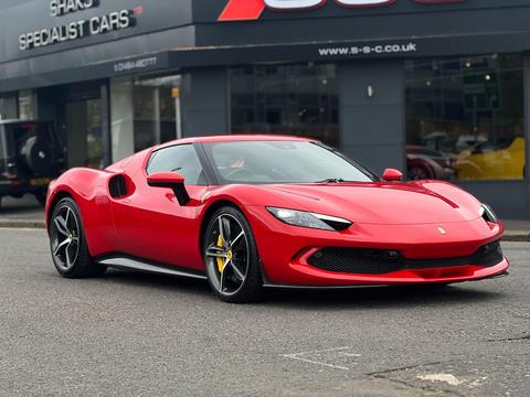 2024 Ferrari 296 GTB Red Coupe Plug-in Hybrid Sports Car with 2 Seats 3.0T V6 F1 DCT (Black Interior)- Malaysia Ferrari Car for Sale Promotion [DIRECT IMPORT]