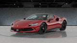 2024 Ferrari 296 GTB Red Coupe Plug-in Hybrid Sports Car with 2 Seats 3.0T V6 F1 DCT (Brown Interior)- Malaysia Ferrari Car for Sale Promotion [DIRECT IMPORT]
