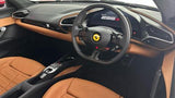 2024 Ferrari 296 GTB Red Coupe Plug-in Hybrid Sports Car with 2 Seats 3.0T V6 F1 DCT (Brown Interior)- Malaysia Ferrari Car for Sale Promotion [DIRECT IMPORT]