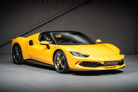 2024 Ferrari 296 GTB Yellow Coupe Plug-in Hybrid Sports Car with 2 Seats 3.0T V6 F1 DCT (Grey-Black Interior)- Malaysia Ferrari Car for Sale Promotion [DIRECT IMPORT]