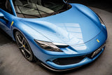 2024 Ferrari 296 GTS Spider Blue Convertible Plug-in Hybrid Sports Car with 2 Seats 3.0T V6 F1 DCT (Biege Interior)- Malaysia Ferrari Car for Sale Promotion [DIRECT IMPORT]