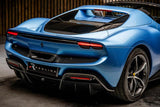 2024 Ferrari 296 GTS Spider Blue Convertible Plug-in Hybrid Sports Car with 2 Seats 3.0T V6 F1 DCT (Biege Interior)- Malaysia Ferrari Car for Sale Promotion [DIRECT IMPORT]