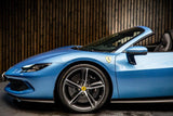 2024 Ferrari 296 GTS Spider Blue Convertible Plug-in Hybrid Sports Car with 2 Seats 3.0T V6 F1 DCT (Biege Interior)- Malaysia Ferrari Car for Sale Promotion [DIRECT IMPORT]