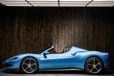 2024 Ferrari 296 GTS Spider Blue Convertible Plug-in Hybrid Sports Car with 2 Seats 3.0T V6 F1 DCT (Biege Interior)- Malaysia Ferrari Car for Sale Promotion [DIRECT IMPORT]