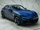 2024 Ferrari Purosangue 6.5 V12 F1 DCT 4WD 5-Doors 4-Seats Blue SUV / Blue FUV - Malaysia Ferrari Car for Sale Promotion - Brown Interior [DIRECT IMPORT]
