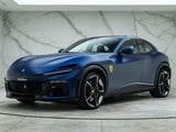 2024 Ferrari Purosangue 6.5 V12 F1 DCT 4WD 5-Doors 4-Seats Blue SUV / Blue FUV - Malaysia Ferrari Car for Sale Promotion - Brown Interior [DIRECT IMPORT]