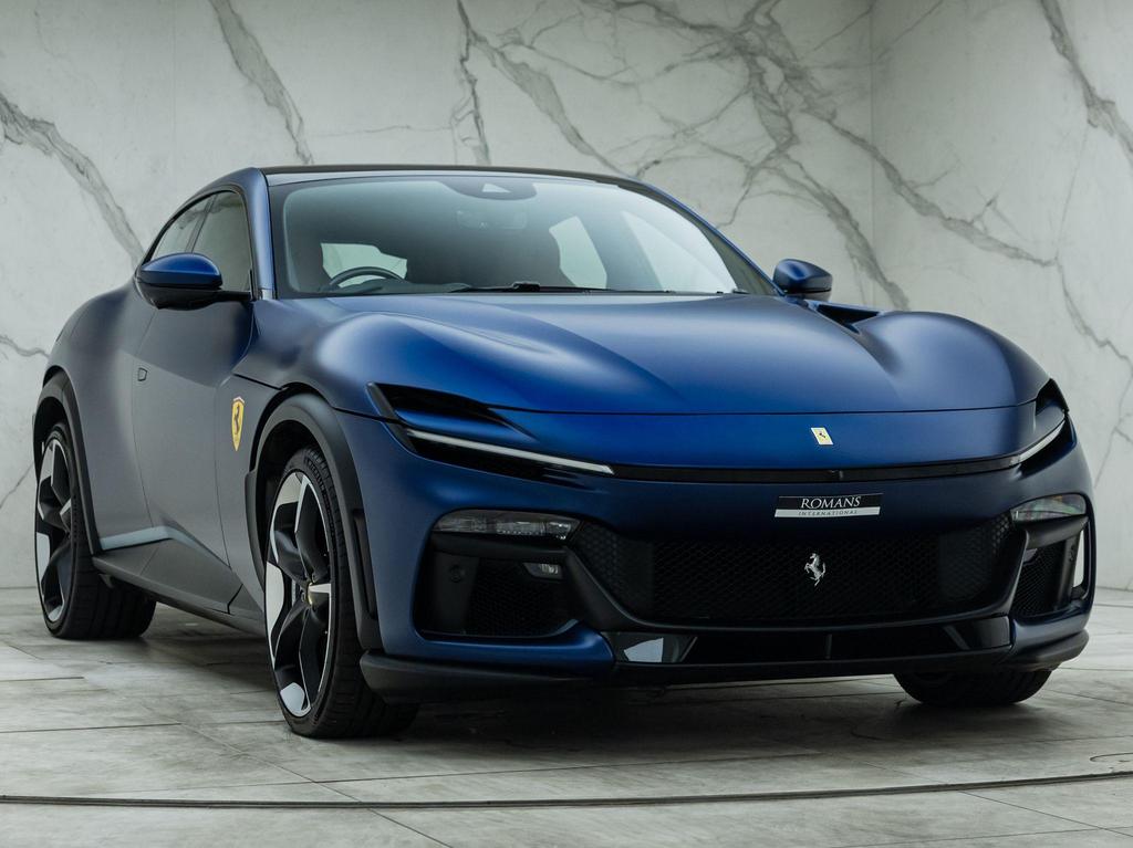 2024 Ferrari Purosangue 6.5 V12 F1 DCT 4WD 5-Doors 4-Seats Blue SUV / Blue FUV - Malaysia Ferrari Car for Sale Promotion - Brown Interior [DIRECT IMPORT]