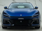 2024 Ferrari Purosangue 6.5 V12 F1 DCT 4WD 5-Doors 4-Seats Blue SUV / Blue FUV - Malaysia Ferrari Car for Sale Promotion - Brown Interior [DIRECT IMPORT]