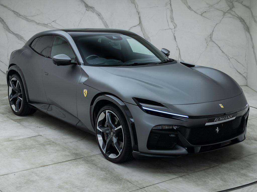 2024 Ferrari Purosangue 6.5 V12 F1 DCT 4WD 5-Doors 4-Seats Grey SUV / Grey FUV - Malaysia Ferrari Car for Sale Promotion - Black Interior [DIRECT IMPORT]