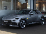 2024 Ferrari Purosangue 6.5 V12 F1 DCT 4WD 5-Doors 4-Seats Grey SUV / Grey FUV - Malaysia Ferrari Car for Sale Promotion - Black Interior [DIRECT IMPORT]