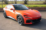 2024 Ferrari Purosangue 6.5 V12 F1 DCT 4WD 5-Doors 4-Seats Orange SUV / Orange FUV (2024) - Malaysia Ferrari Car for Sale Promotion - Black Interior [DIRECT IMPORT]