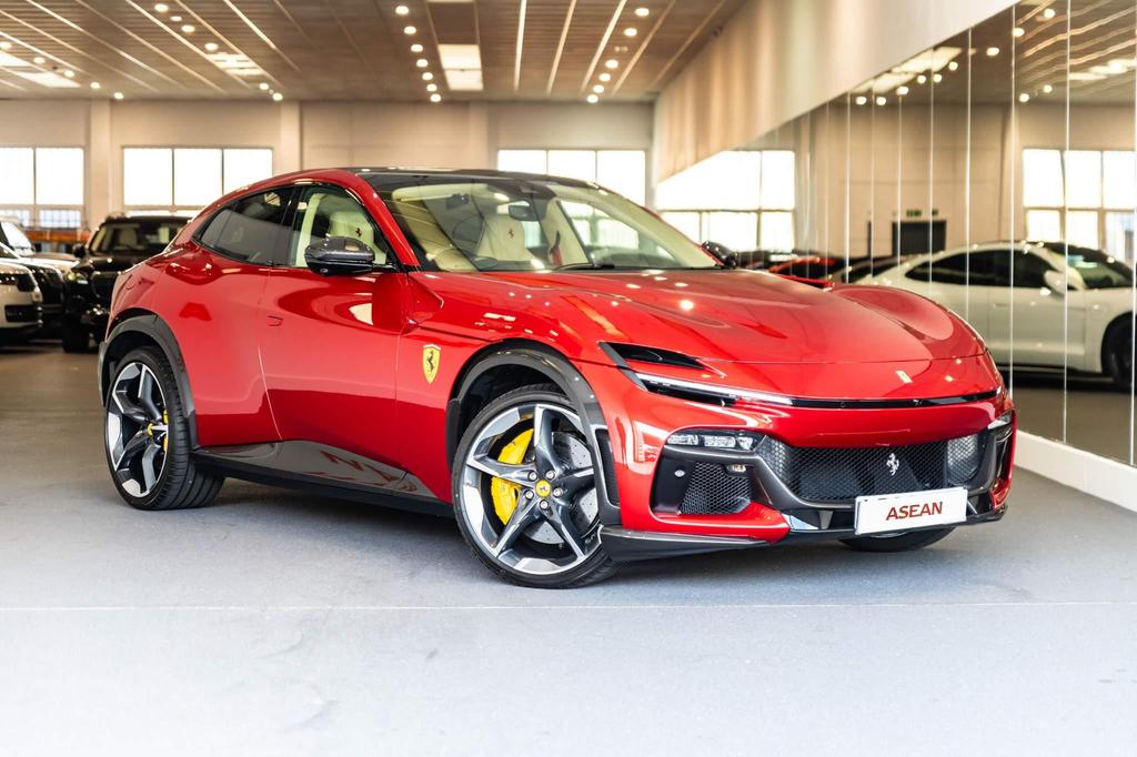 2024 Ferrari Purosangue 6.5 V12 F1 DCT 4WD 5-Doors 4-Seats Red SUV / Red FUV (2024) - Malaysia Ferrari Car for Sale Promotion - Biege Interior [DIRECT IMPORT]
