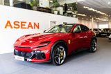 2024 Ferrari Purosangue 6.5 V12 F1 DCT 4WD 5-Doors 4-Seats Red SUV / Red FUV (2024) - Malaysia Ferrari Car for Sale Promotion - Biege Interior [DIRECT IMPORT]