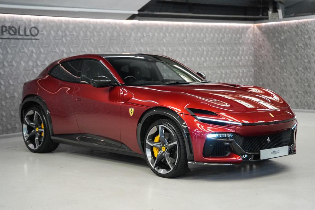 2024 Ferrari Purosangue 6.5 V12 F1 DCT 4WD 5-Doors 4-Seats Red SUV / Red FUV (2024) - Malaysia Ferrari Car for Sale Promotion - Black Interior [DIRECT IMPORT]