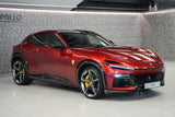 2024 Ferrari Purosangue 6.5 V12 F1 DCT 4WD 5-Doors 4-Seats Red SUV / Red FUV (2024) - Malaysia Ferrari Car for Sale Promotion - Black Interior [DIRECT IMPORT]