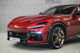 2024 Ferrari Purosangue 6.5 V12 F1 DCT 4WD 5-Doors 4-Seats Red SUV / Red FUV (2024) - Malaysia Ferrari Car for Sale Promotion - Black Interior [DIRECT IMPORT]
