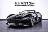 2024 Ferrari Roma Black Convertible Coupe Sports Car with 4 Seats 3.8T V8 F1 DCT - Malaysia Ferrari Car for Sale Promotion [DIRECT IMPORT]