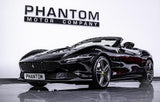 2024 Ferrari Roma Black Convertible Coupe Sports Car with 4 Seats 3.8T V8 F1 DCT - Malaysia Ferrari Car for Sale Promotion [DIRECT IMPORT]