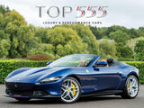 2024 Ferrari Roma Blue Convertible Coupe Sports Car with 4 Seats 3.8T V8 F1 DCT - Malaysia Ferrari Car for Sale Promotion [DIRECT IMPORT]