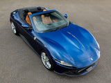 2024 Ferrari Roma Blue Convertible Coupe Sports Car with 4 Seats 3.8T V8 F1 DCT - Malaysia Ferrari Car for Sale Promotion [DIRECT IMPORT]