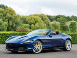 2024 Ferrari Roma Blue Convertible Coupe Sports Car with 4 Seats 3.8T V8 F1 DCT - Malaysia Ferrari Car for Sale Promotion [DIRECT IMPORT]