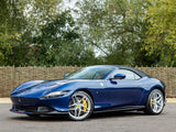 2024 Ferrari Roma Blue Convertible Coupe Sports Car with 4 Seats 3.8T V8 F1 DCT - Malaysia Ferrari Car for Sale Promotion [DIRECT IMPORT]
