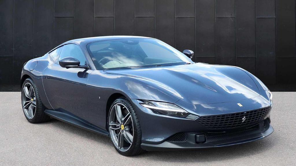 2024 Ferrari Roma Blue Coupe Sports Car with 4 Seats 3.8T V8 F1 DCT - Malaysia Ferrari Car for Sale Promotion [DIRECT IMPORT]