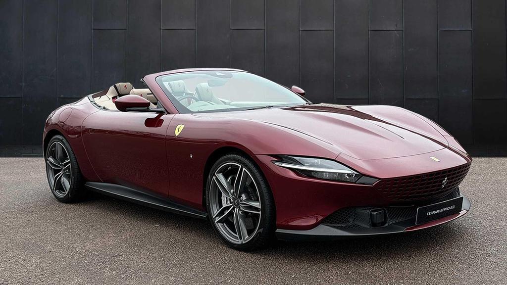 2024 Ferrari Roma Red Convertible Coupe Sports Car with 4 Seats 3.8T V8 F1 DCT - Malaysia Ferrari Car for Sale Promotion [DIRECT IMPORT]
