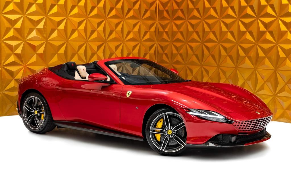 2024 Ferrari Roma Red Convertible Coupe Sports Car with 4 Seats 3.8T V8 F1 DCT - Malaysia Ferrari Car for Sale Promotion [DIRECT IMPORT]