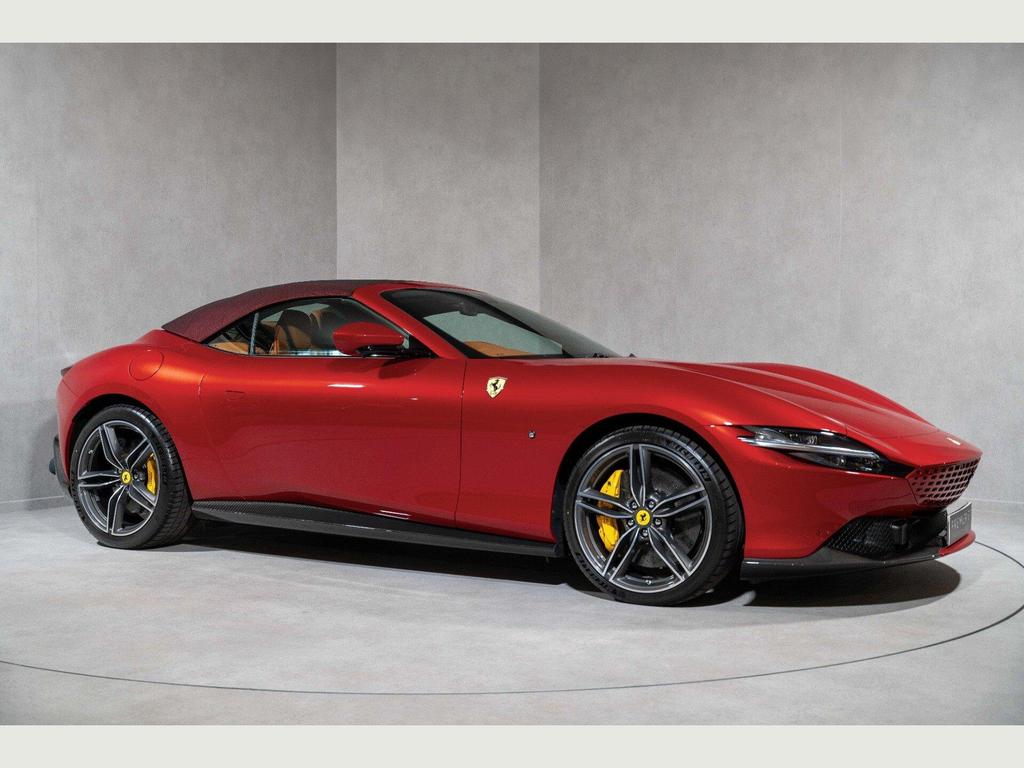 2024 Ferrari Roma Red Convertible Coupe Sports Car with 4 Seats 3.8T V8 F1 DCT - Malaysia Ferrari Car for Sale Promotion [DIRECT IMPORT]
