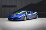 [DIRECT IMPORT] 2024 Ferrari SF90 Spider Blue Convertible Coupe Plug-in Hybrid Sports Car with 2 Seats 4.0T V8 F1 DCT 4WD - Malaysia Ferrari Car for Sale Promotion