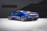 [DIRECT IMPORT] 2024 Ferrari SF90 Spider Blue Convertible Coupe Plug-in Hybrid Sports Car with 2 Seats 4.0T V8 F1 DCT 4WD - Malaysia Ferrari Car for Sale Promotion