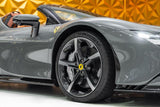 [DIRECT IMPORT] 2024 Ferrari SF90 Spider Grey Convertible Coupe Plug-in Hybrid Sports Car with 2 Seats 4.0T V8 F1 DCT 4WD - Malaysia Ferrari Car for Sale Promotion