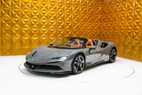 [DIRECT IMPORT] 2024 Ferrari SF90 Spider Grey Convertible Coupe Plug-in Hybrid Sports Car with 2 Seats 4.0T V8 F1 DCT 4WD - Malaysia Ferrari Car for Sale Promotion