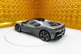 [DIRECT IMPORT] 2024 Ferrari SF90 Spider Grey Convertible Coupe Plug-in Hybrid Sports Car with 2 Seats 4.0T V8 F1 DCT 4WD - Malaysia Ferrari Car for Sale Promotion